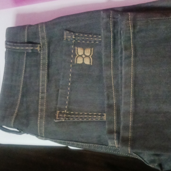 BCBG Maxazria Agnes Bootcut Denim in Lava charcoal gray size 26 - Picture 5 of 12